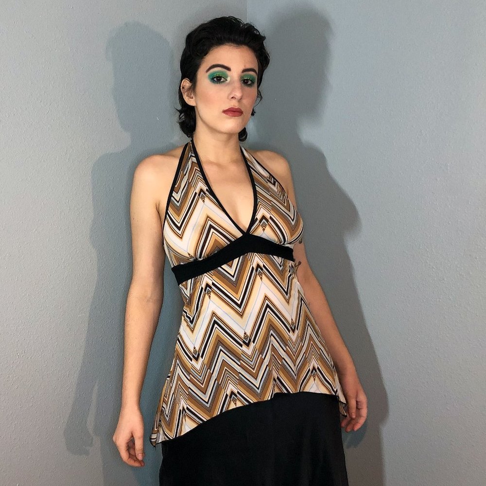 1990s Celine by Champion Halter Tank